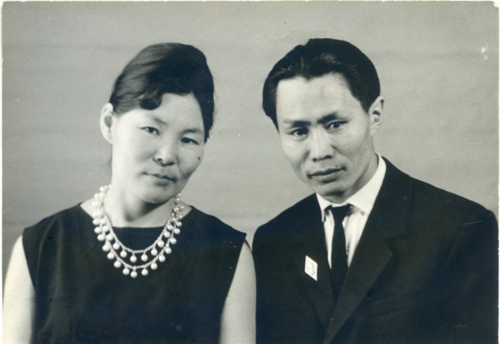 С женой Татьяной Серафимовной 1956 гjpg