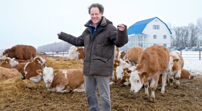 STEFAN DUERR , GERMAN BUSINESSMAN, DEVELOPING AGRICULTURE IN RUSSIAStefan Duerr, the founder and president of EkoNiva , multi-faceted agricultural holding comprised of 25 enterprises in 17 regions of Russia. Voronezh region, RussiaMarch,4,2011Photo by Yevgeny Kondakov